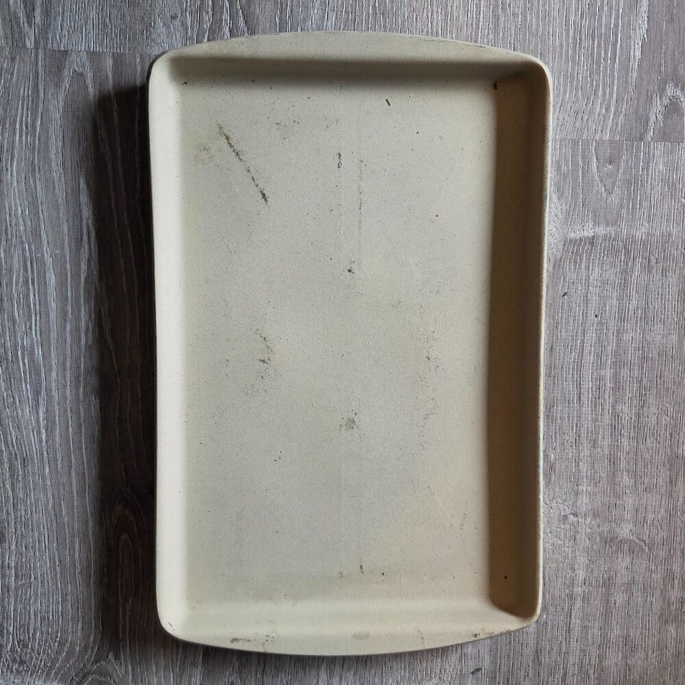 Vintage Pampered Chef Family Heritage Large Stone Bar Pan 11 x 17 Cookie sheet